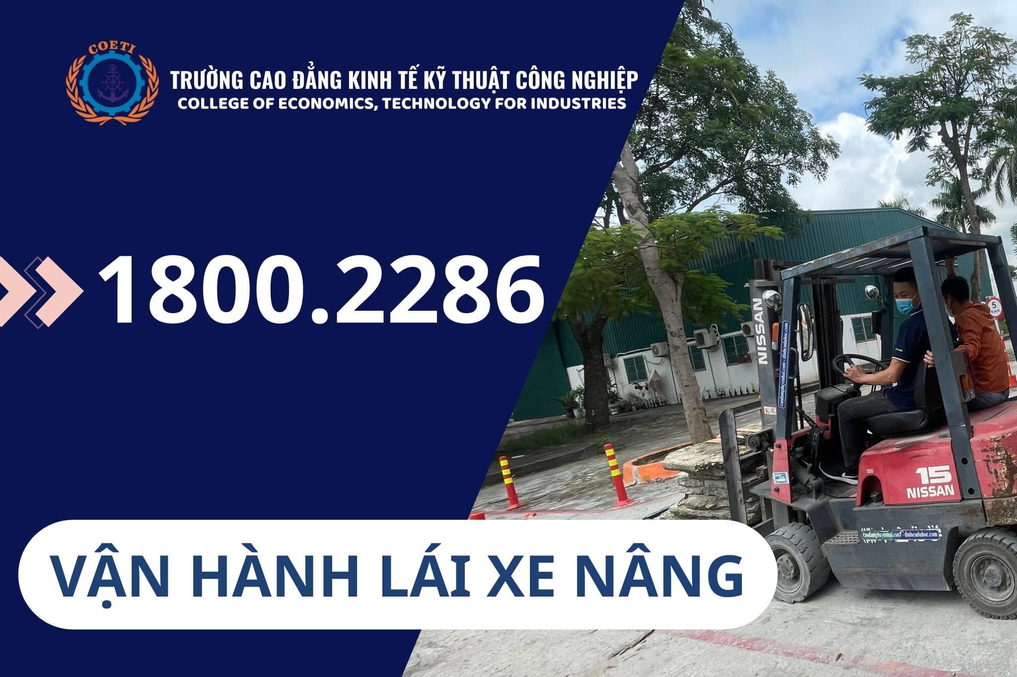 vận hành thiết bị nâng chuyển hàng hóa